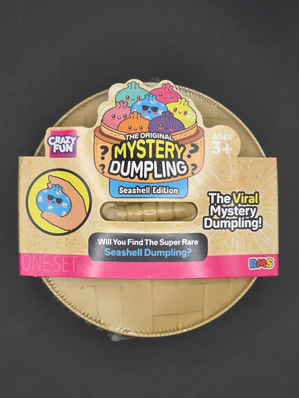 (1 pack) Seashell Mystery Squishy S13 - The Viral Mystery Dumpling! - TIK TOK